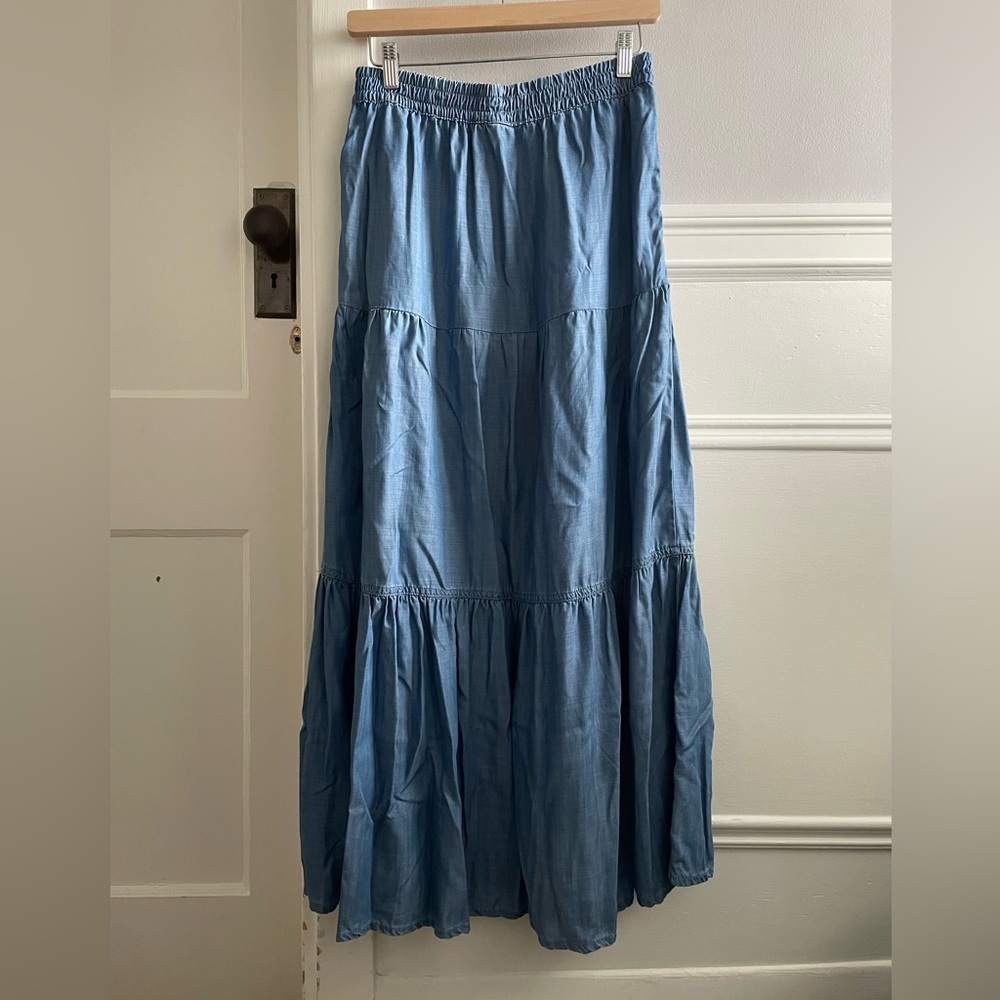 ONLY denim (Lyocell) skirt-Size small - Picture 2 of 9